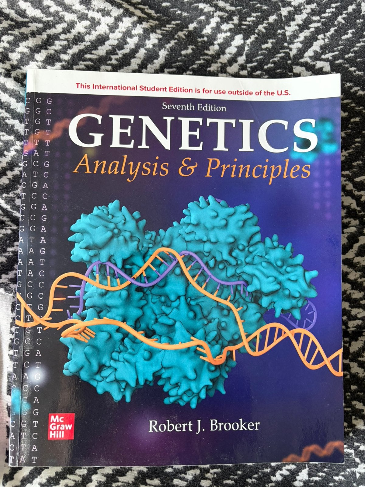Genetics analysis & principles, Ophalen of Verzenden, Beta, Zo goed als nieuw, WO