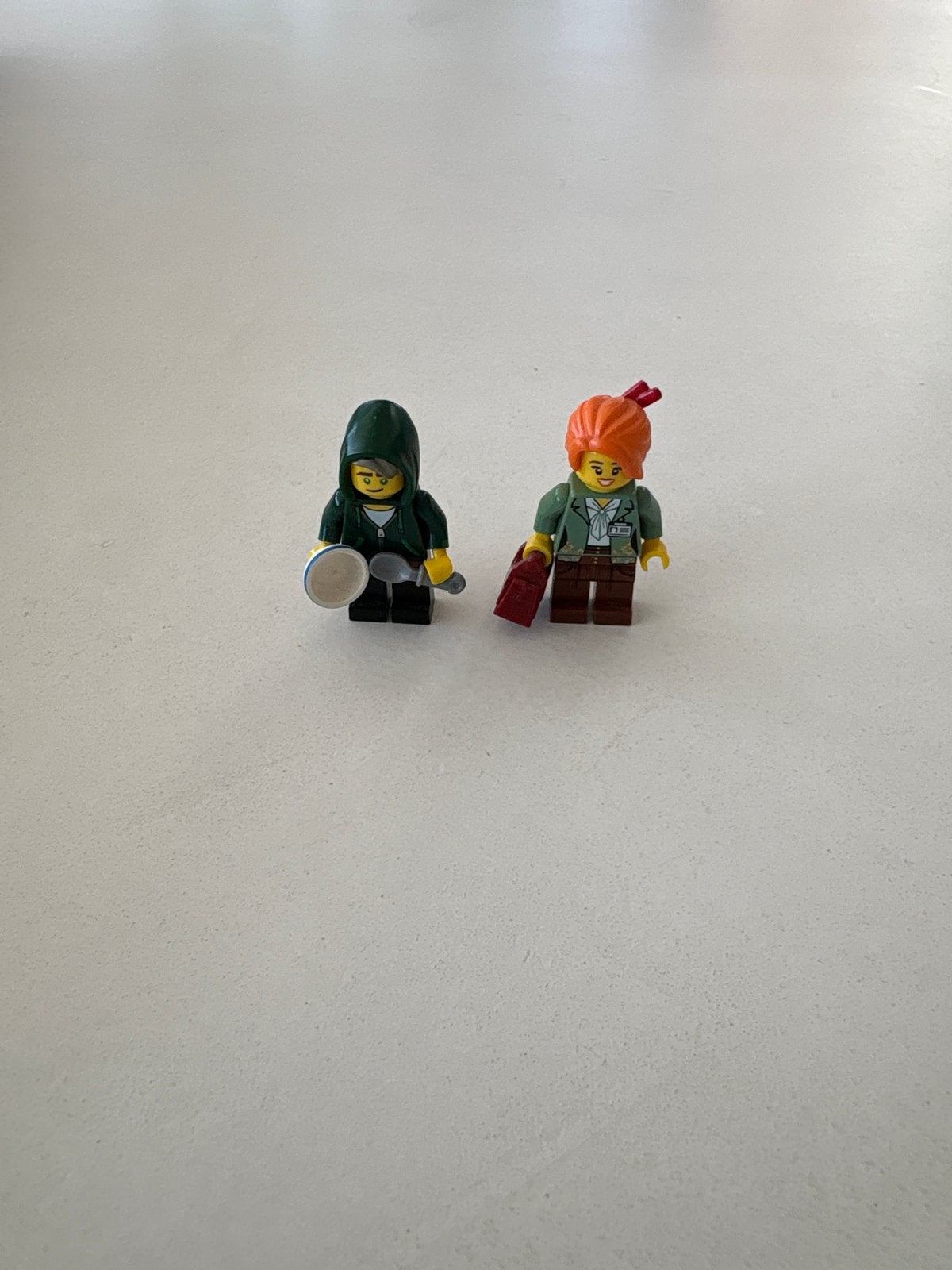 Lego Ninjago Minifiguren - Set van 2 poppetjes, Gebruikt, Lego, Ophalen of Verzenden, Minifiguur