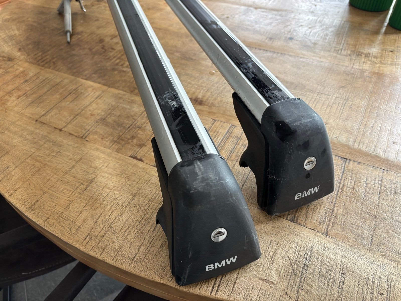 Originele BMW E61 dakdragers - Max 100 kg, Ophalen, Gebruikt