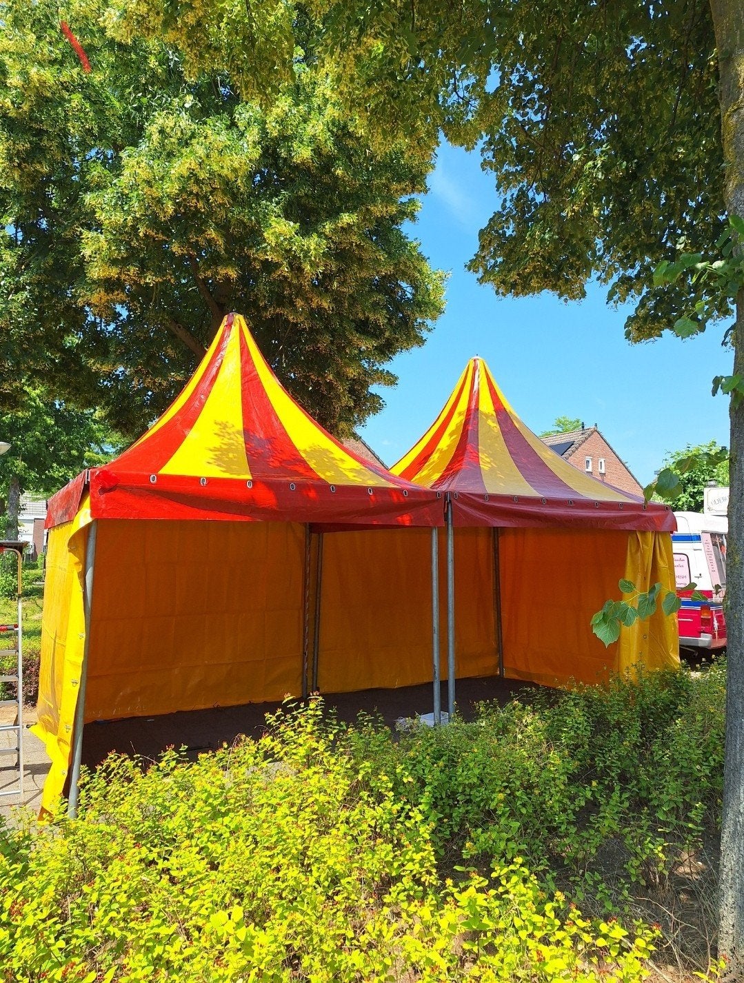 Te huur: pagodetenten, Ophalen of Verzenden
