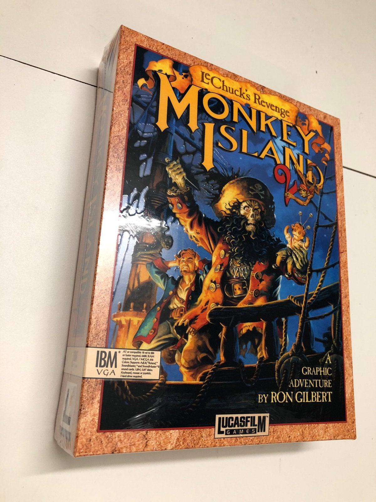 Monkey Island 2: LeChuck's Revenge Display Big Box showpiece, Ophalen of Verzenden