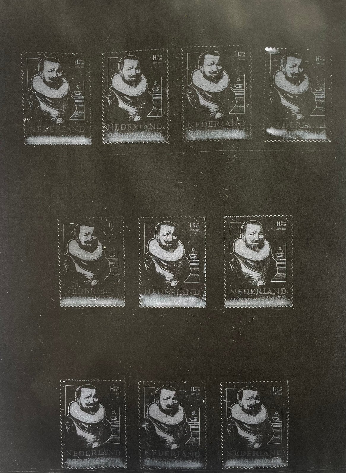 2011 10X Zilveren Postzegel Piet Hein.Nom €123 Nu €65,00 PF, Ophalen of Verzenden, Na 1940, Postfris