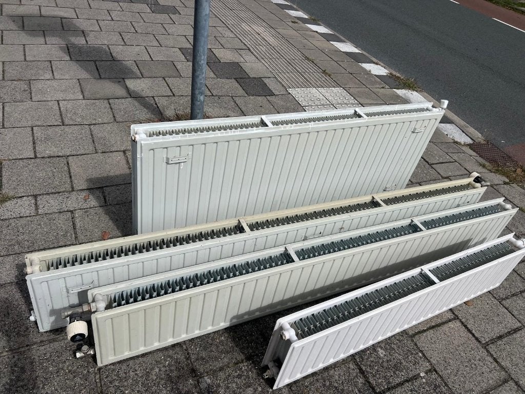 Diverse radiatoren, gebruikt, verschillende maten, Ophalen, 30 tot 80 cm, Gebruikt, Radiator