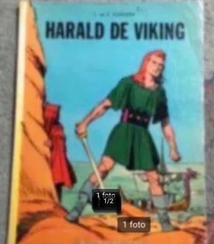 Harald de Viking door L.en F.Funcken uit 1967, Eén stripboek, Ophalen of Verzenden, Gelezen