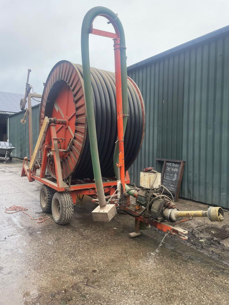 Beregenings haspel, regenhaspel Faber, Ophalen, Beregening en Drainage