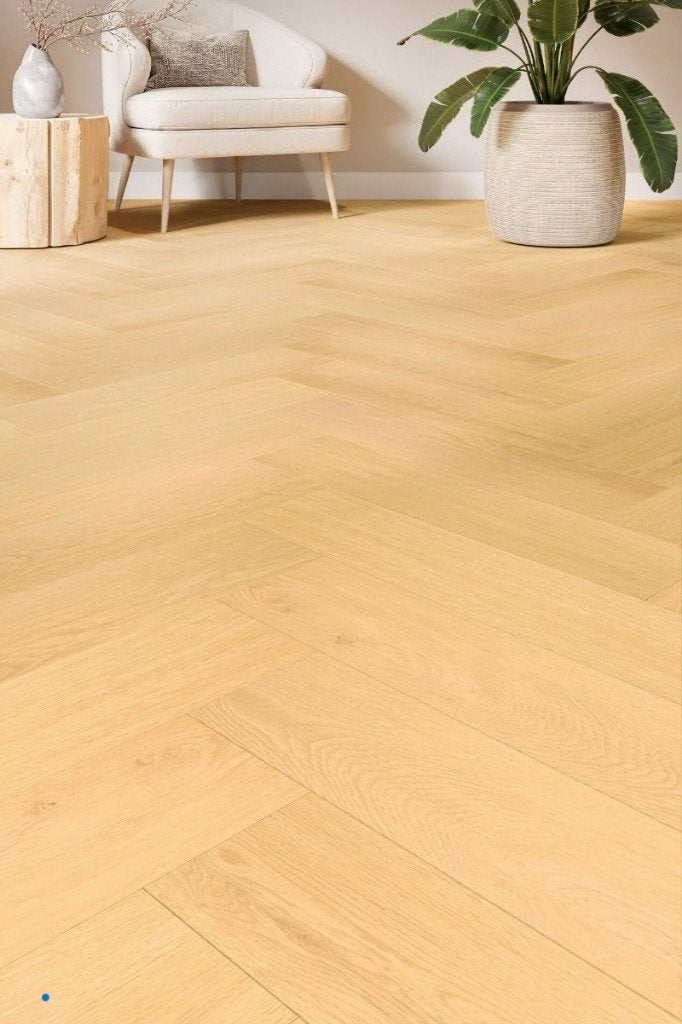 Laminaat Cando Silent visgraat pvc Gloed eiken(32), Ophalen, Nieuw, 25 tot 50 m², Laminaat