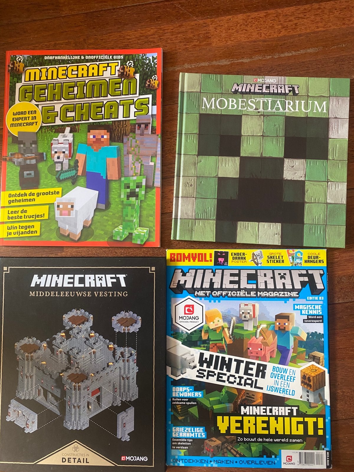 Minecraft boeken, Ophalen of Verzenden, Zo goed als nieuw, Overige onderwerpen