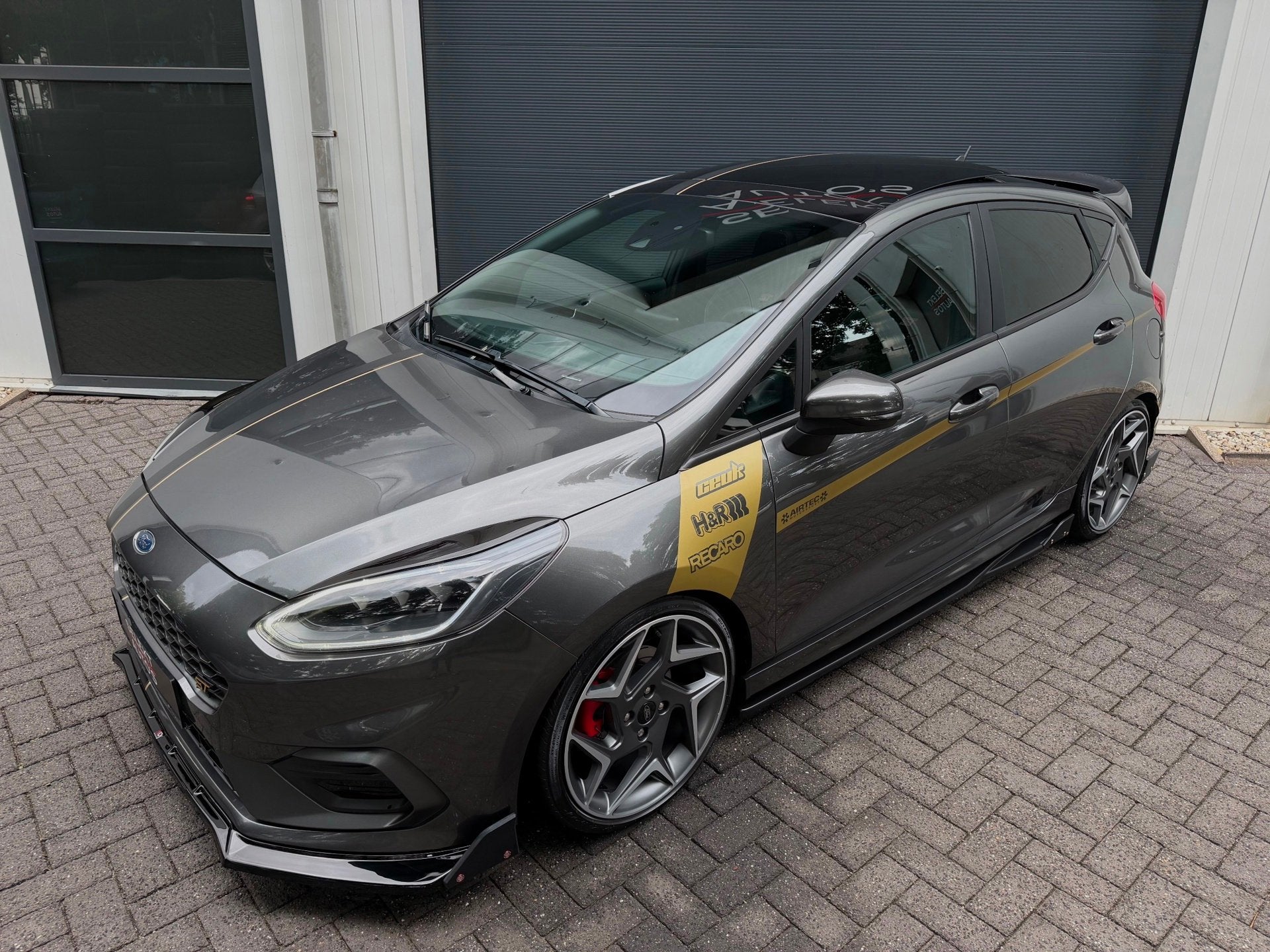 Ford Fiesta 1.5 EcoBoost ST-3 Performance 200 Pk Pano/Recaro, Auto's, Voorwielaandrijving, Gebruikt, Zwart, Origineel Nederlands