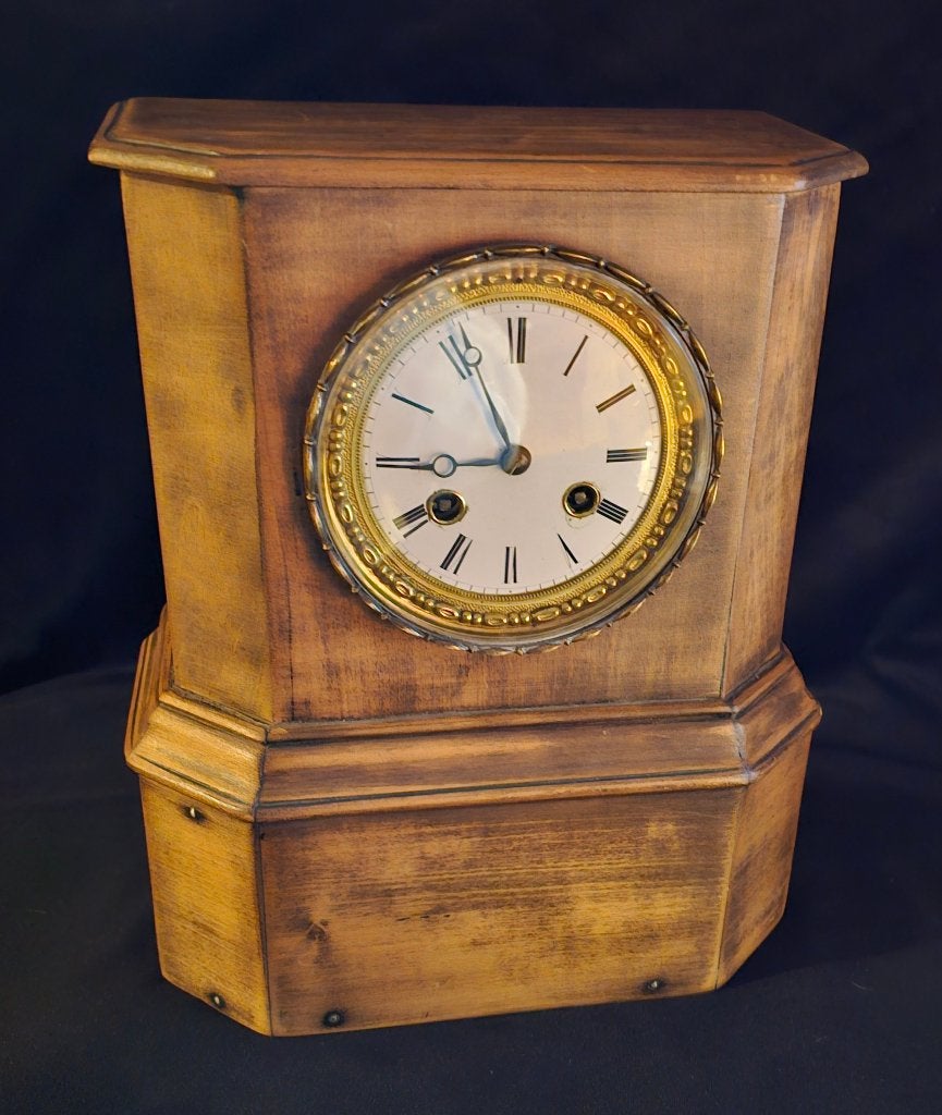 antieke tafelklok / pendule, Antiek en Kunst, Ophalen