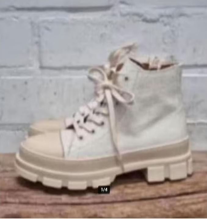 DWARS - Prachtige leren boots maat 37 - Nieuw €139 - DWRS, DWRS, Verzenden, Beige, Nieuw