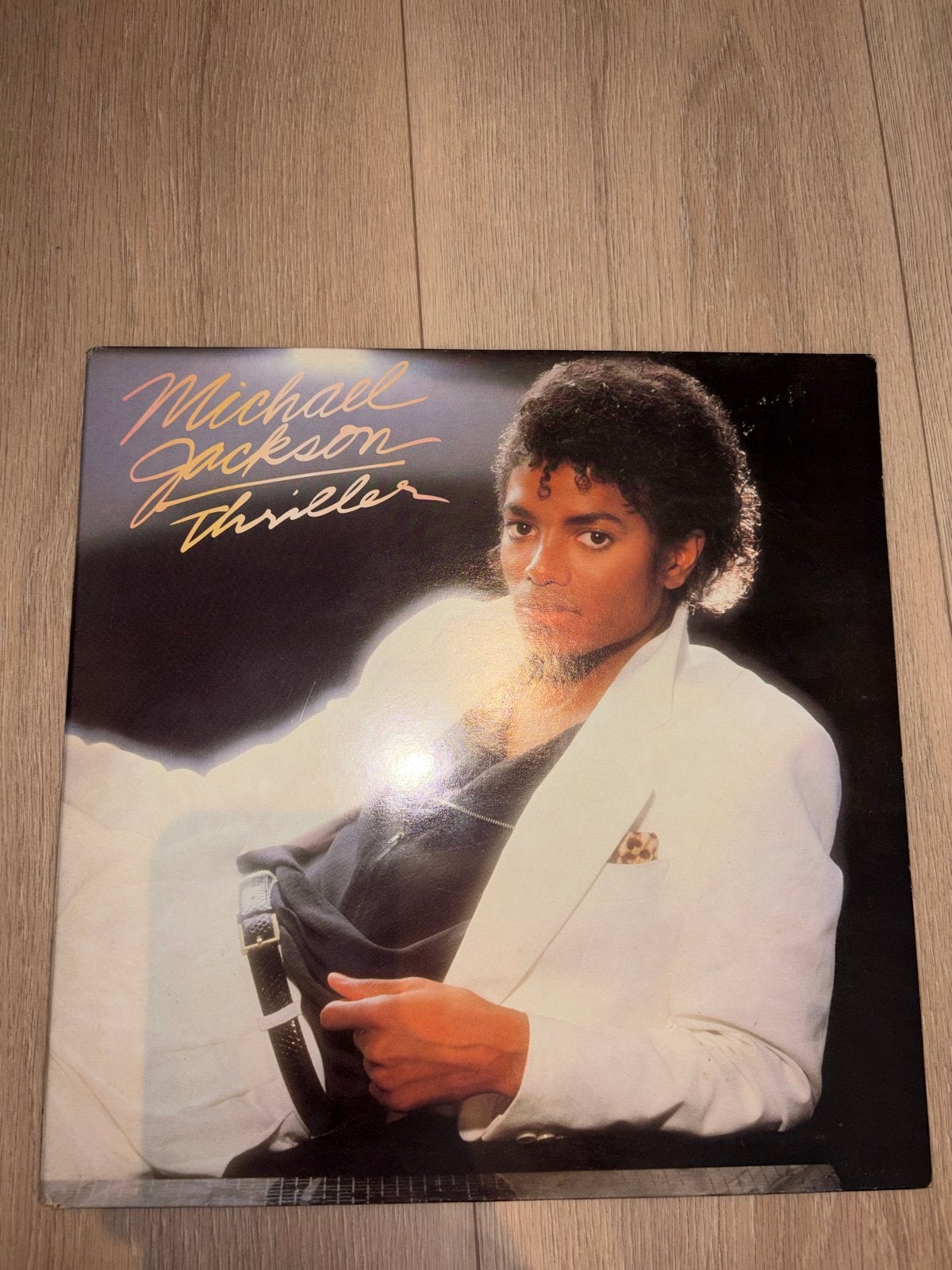 Michael Jackson - Thriller LP (1982), LP, Gebruikt, Pop, Ophalen of Verzenden