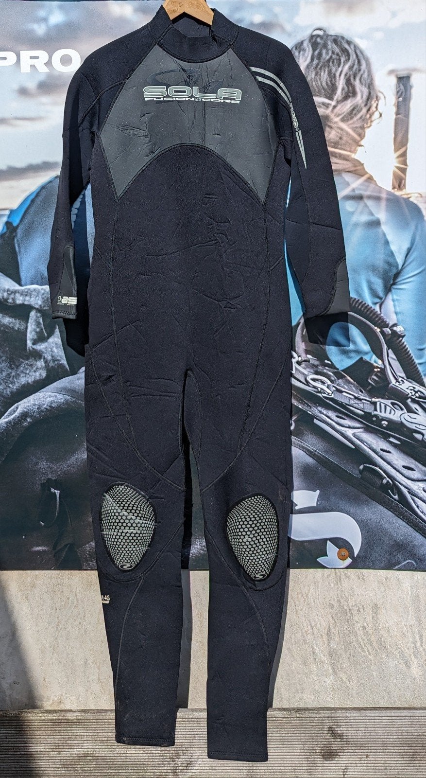 Heren Sola Fusion Core surfpak 3/2 mm XL, Ophalen of Verzenden, Gebruikt, Overige typen
