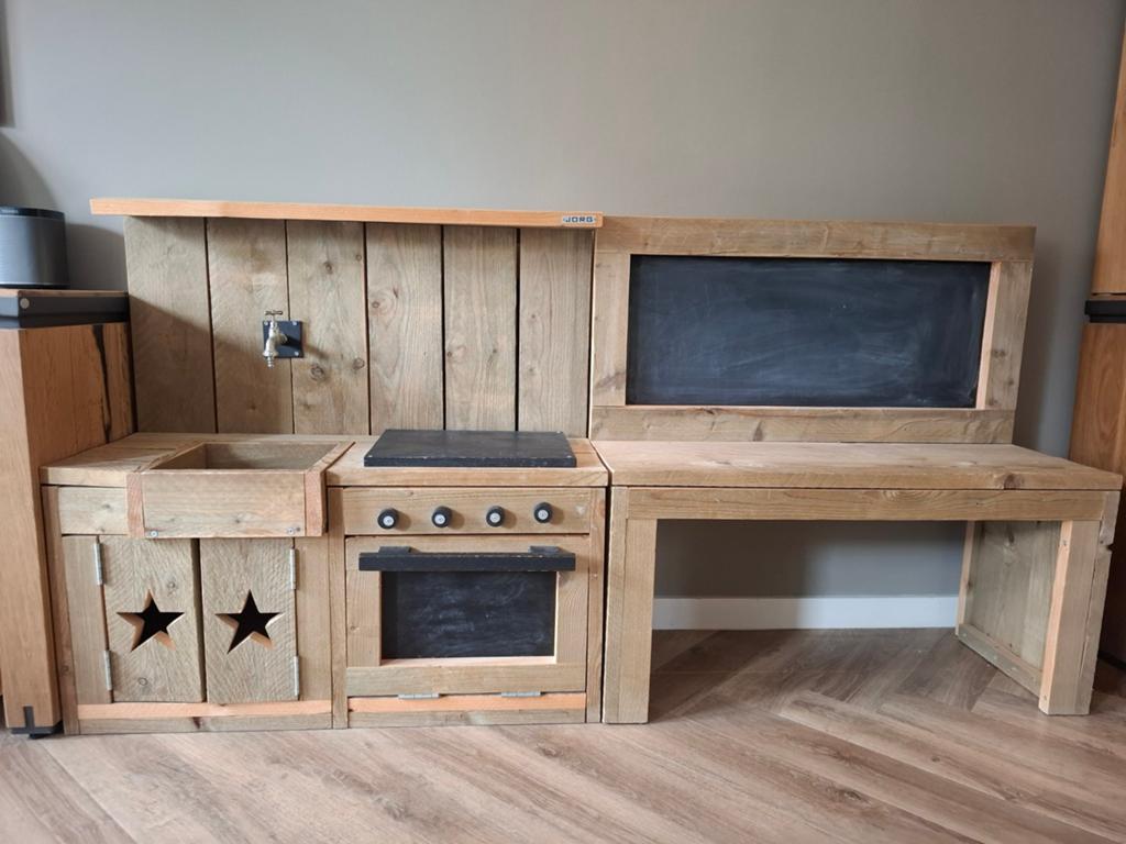Speelkeuken en krijtbord, Ophalen of Verzenden, Gebruikt