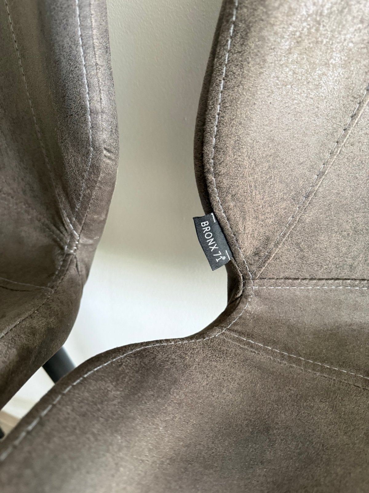 Foto 6 van 3 zo goed als nieuwe barstoelen - antraciet