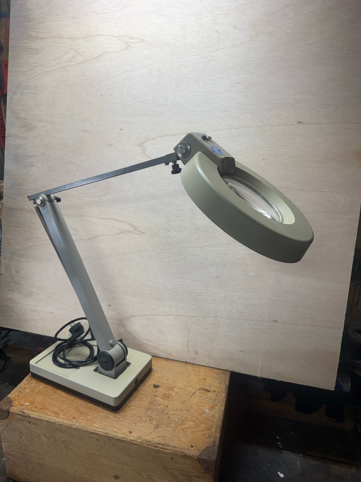 Vergrootglas met verlichting - Loeplamp, Ophalen, Gebruikt, Loeplamp