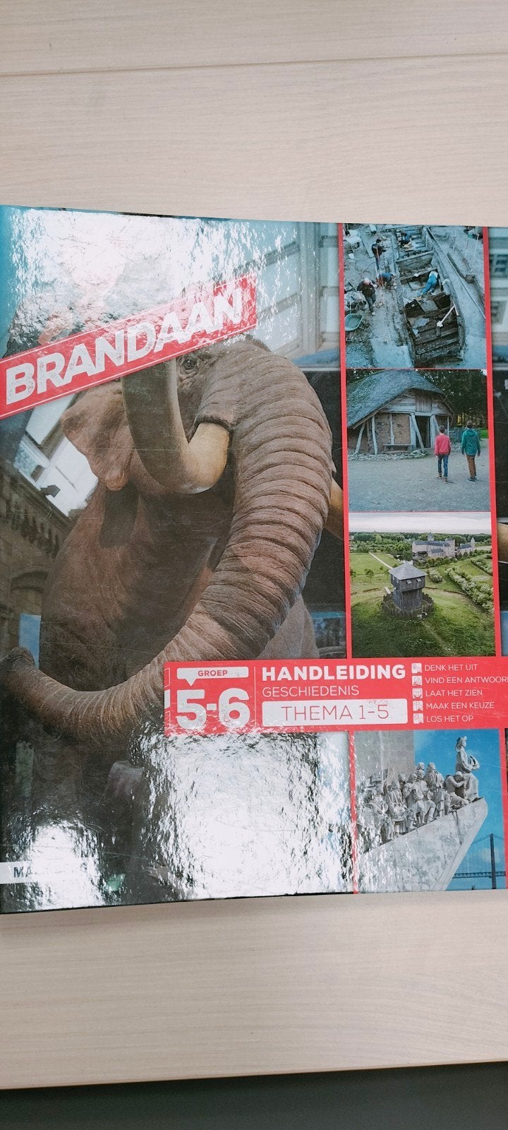 Brandaan Geschiedenis Handleiding Groep 5-6 Thema 1-5, Boeken, Onbekend, Niet van toepassing, Ophalen of Verzenden, Zo goed als nieuw