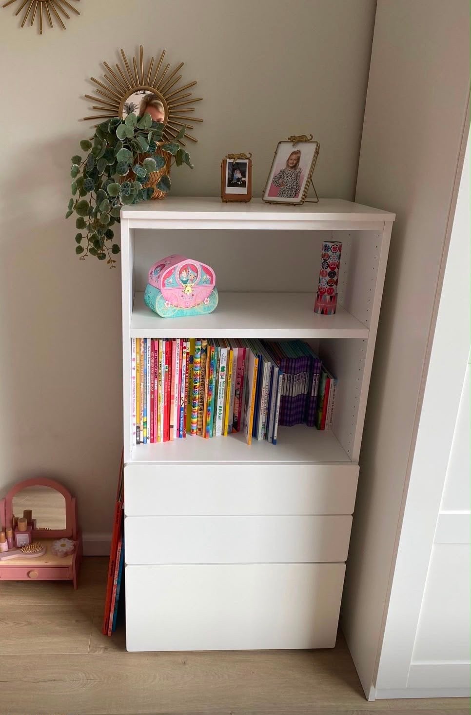 IKEA SMÅSTAD/PLATSA Boekenkast (60x57x123 cm, Ophalen, Gebruikt, 100 tot 150 cm, 50 tot 100 cm