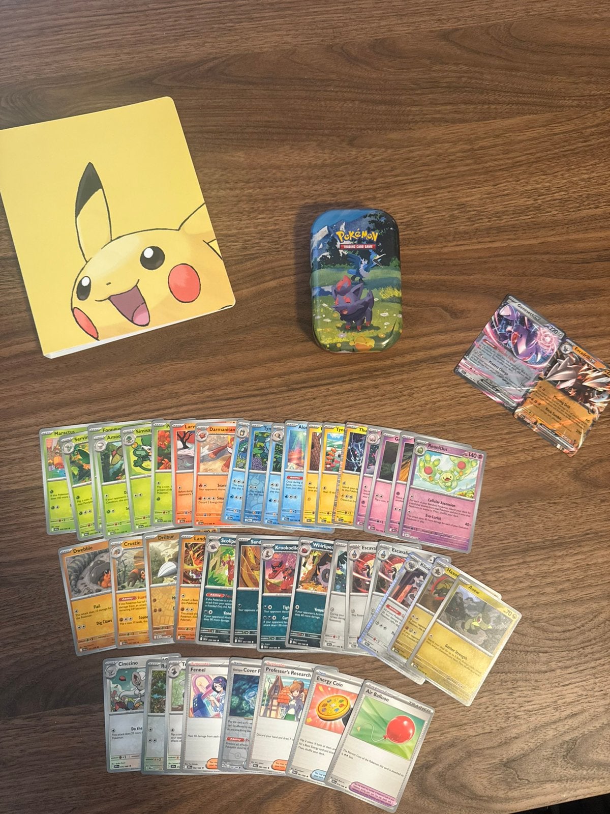 Pokemon kaarten en accesoires black bolt, Ophalen of Verzenden, Zo goed als nieuw, Meerdere kaarten
