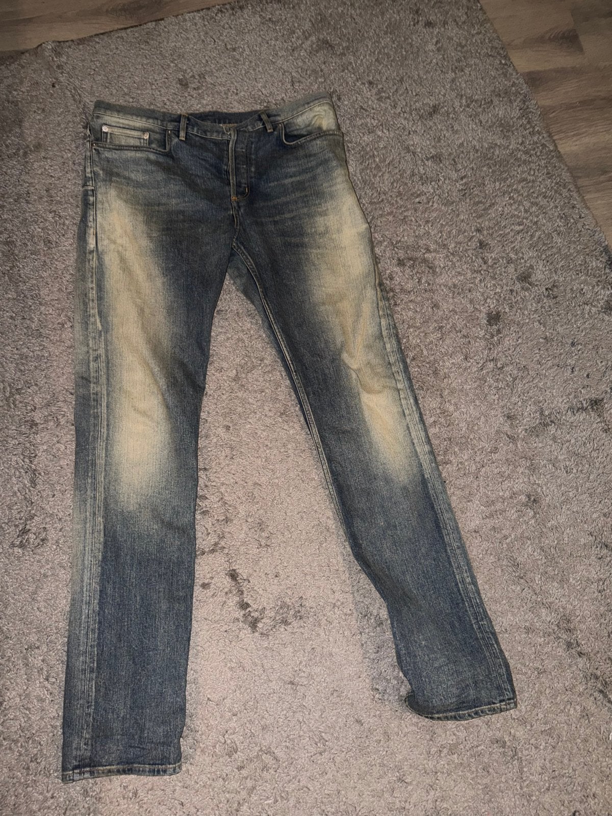 Dior Jeans - Stijlvolle Denim met Vintage Look, Kleding | Heren, Ophalen of Verzenden, Gedragen, Blauw, W32 (confectie 46) of kleiner