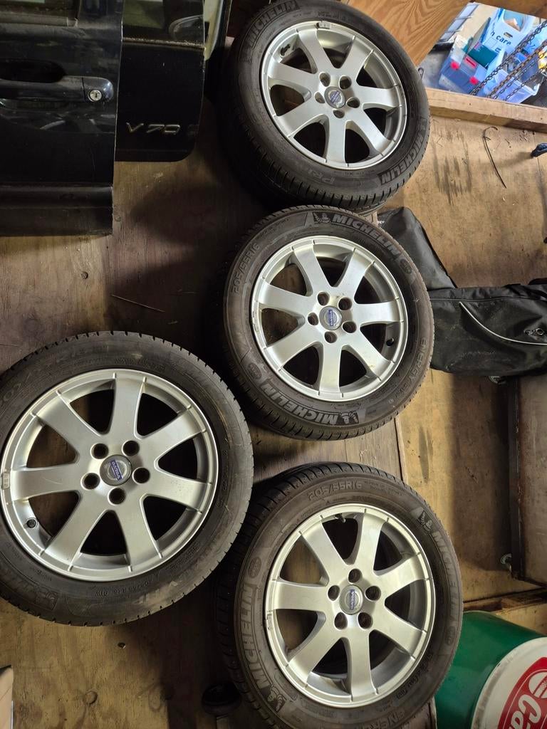 Originele Volvo velgen met Michelin banden, Ophalen of Verzenden