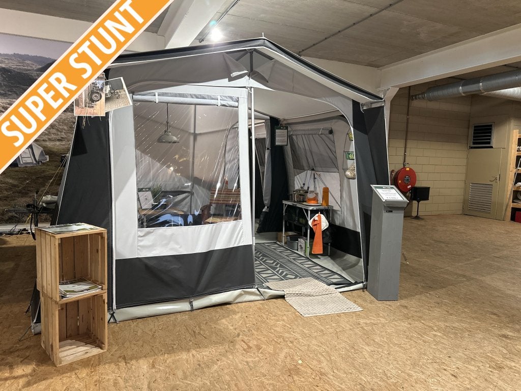 Keizer Tenttrailer Weekender met gratis luifel en kuipzeil !, Caravans en Kamperen, Tot en met 2, Overige merken