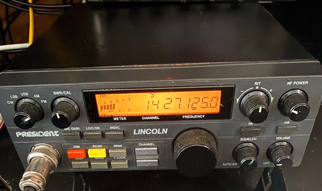 President Lincoln 27mc 27mhz bakkie, Ophalen of Verzenden, Refurbished, Zender en Ontvanger
