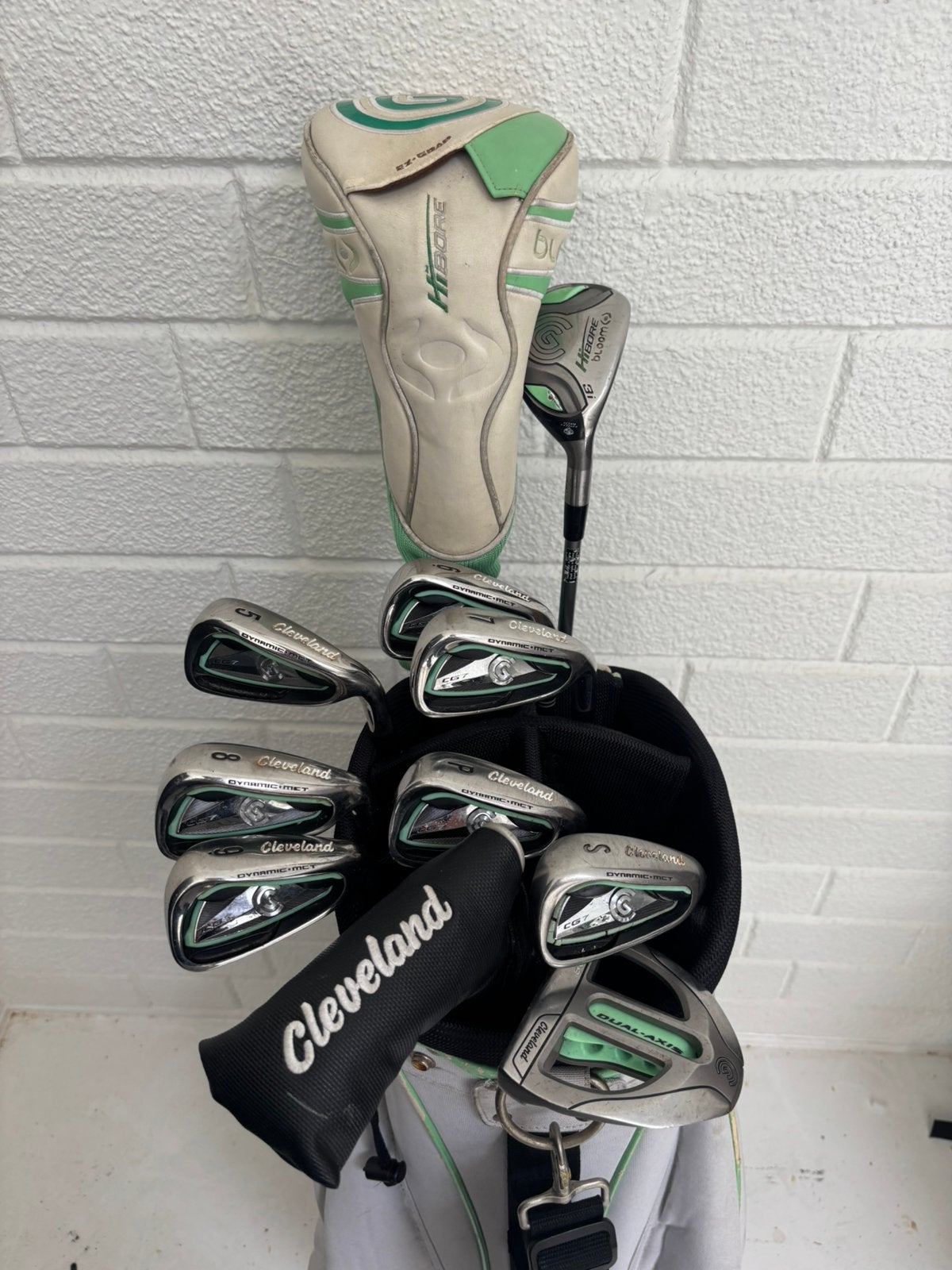 Volledige Cleveland Dames Golfset