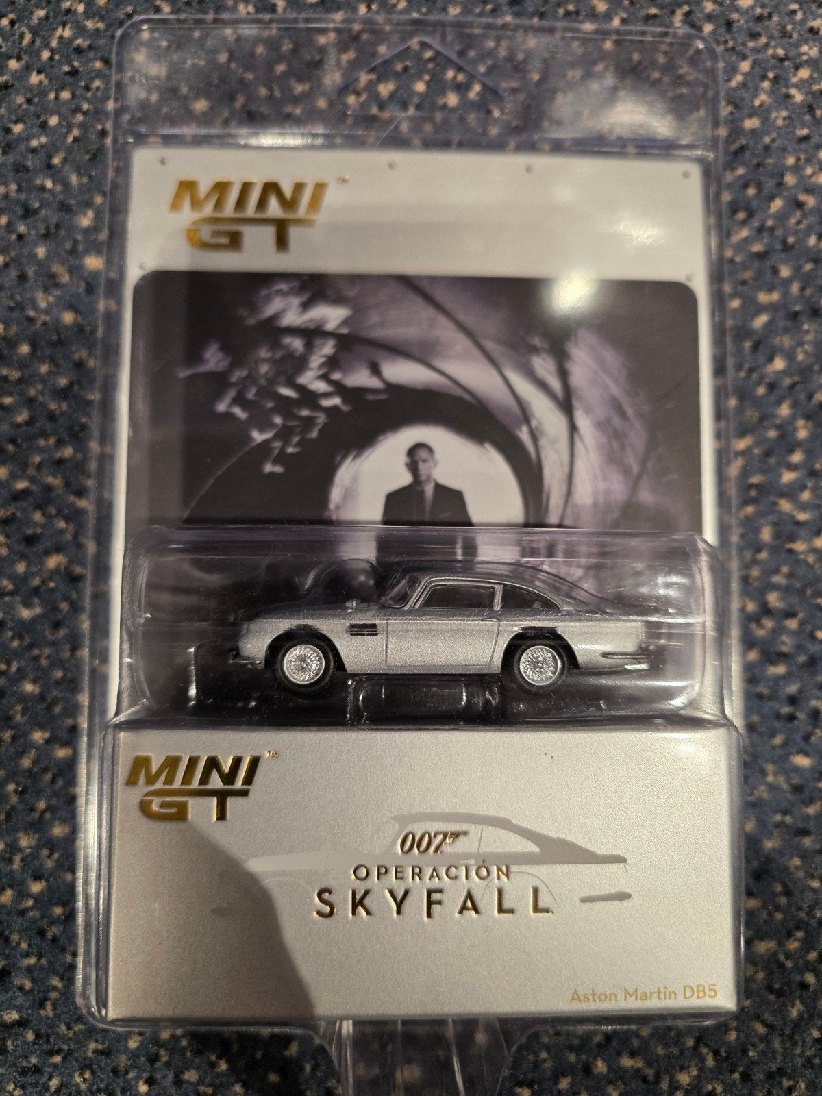 Mini GT 007 Skyfall Aston Martin DB5 Modelauto, Onbekend, Nieuw, Ophalen of Verzenden, Onbekend