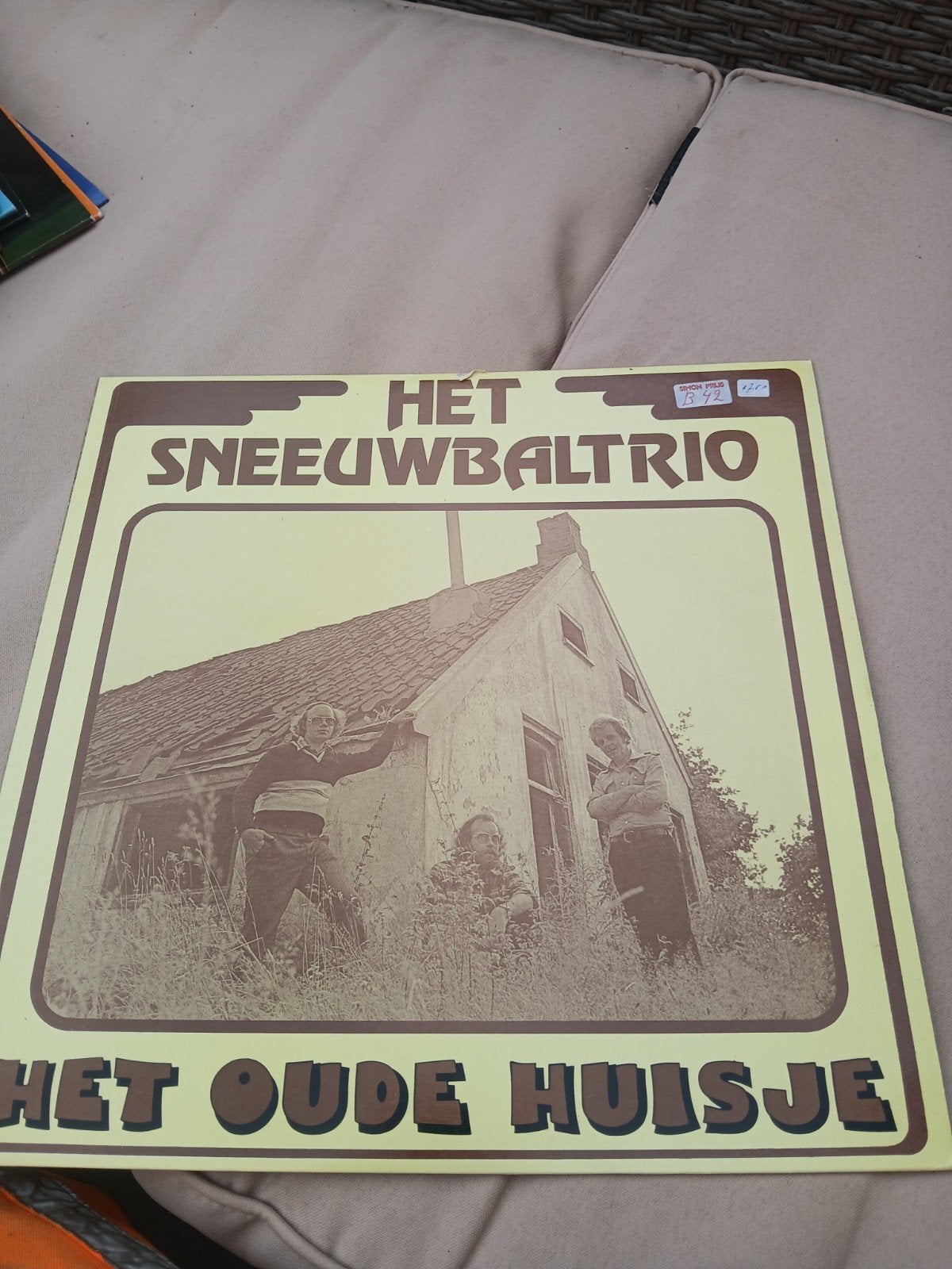 lp het sneeuwbaltrio het oude huisje, Verzenden, Overige formaten, Levenslied of Smartlap