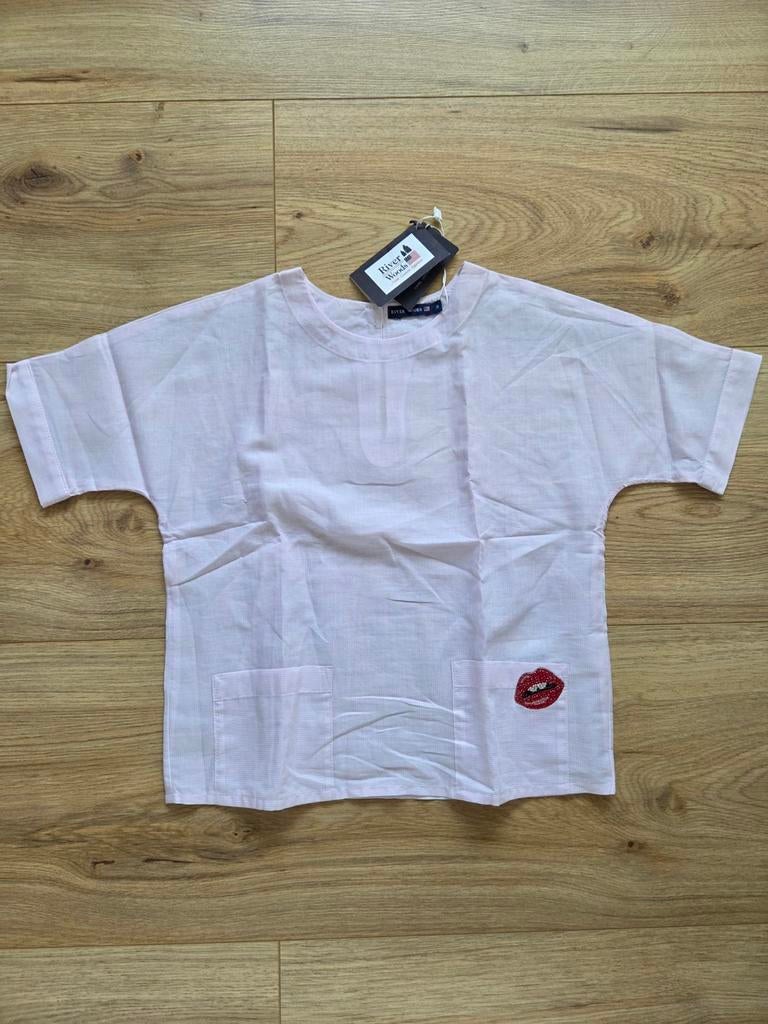 Tshirt River Woods, maat 8. Nooit gedragen, River Woods, Meisje, Nieuw, Ophalen of Verzenden
