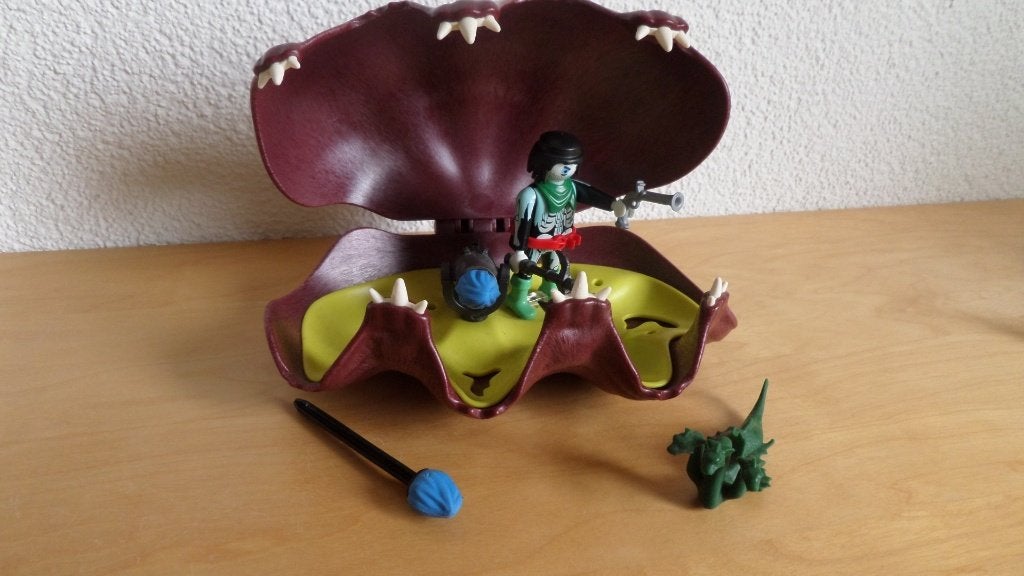 Playmobil 4802 Kanonnenschelp, Pirates, Complete set, Ophalen of Verzenden, Zo goed als nieuw