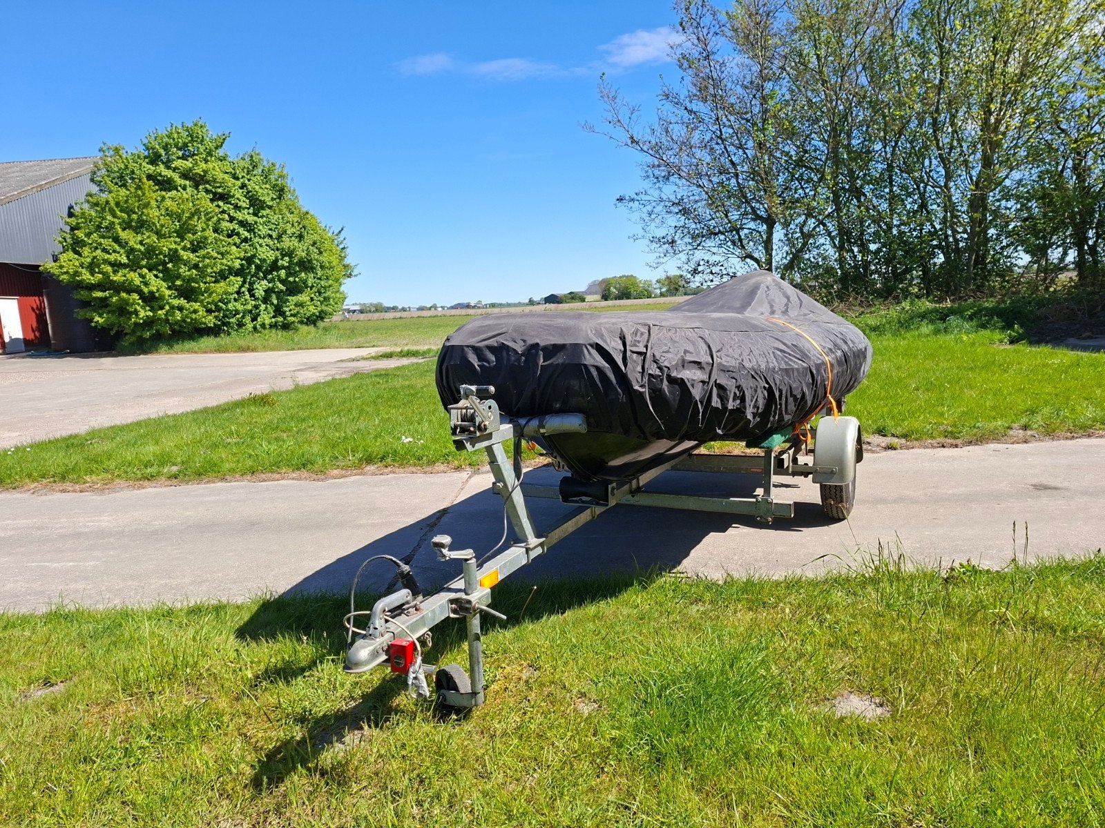 Hibo RIB-360 met Yamaha 20pk buitenboordmotor en trailer, Watersport en Boten, Rubberboten, Gebruikt, Peddels, Hibo, Ophalen