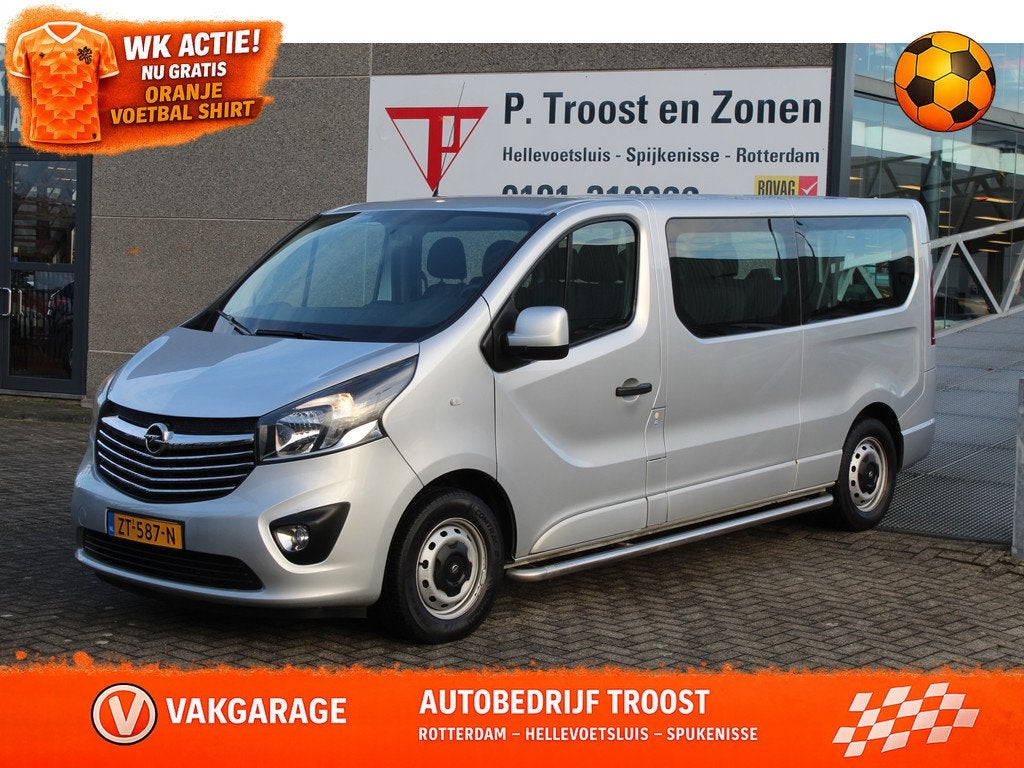 Opel Vivaro Combi 1.6 CDTI L2H1 9 Persoons/20650 excl. BTW/N, Voorwielaandrijving, Stof, Euro 6, 1823 kg