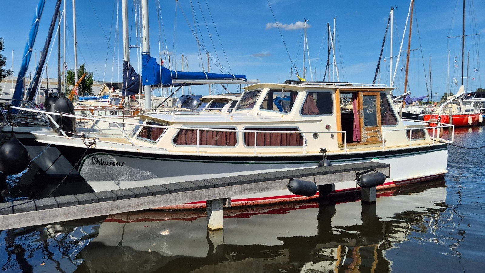 Stabila 920 Mercedes 636 aluminium ramen koopje!, Watersport en Boten, Gebruikt, Binnenboordmotor, Diesel, Kruiser