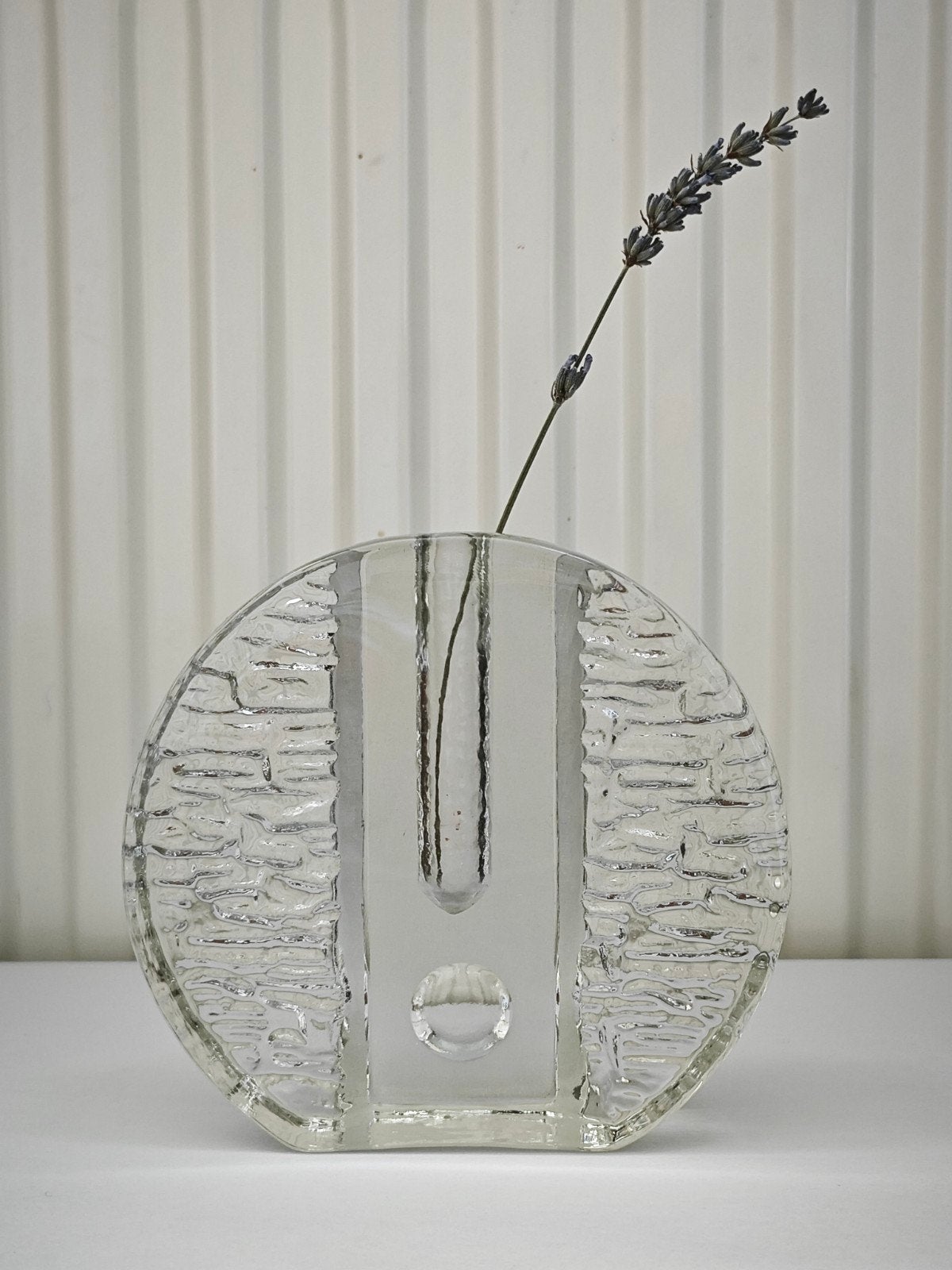 Walther Glas vintage stem vase, Ophalen of Verzenden