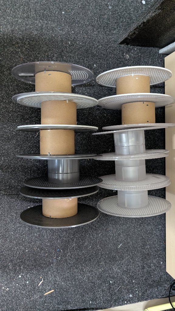 Herbruikbare filament spoelen 3,50 p/st, Computers en Software, Ophalen of Verzenden, Gebruikt