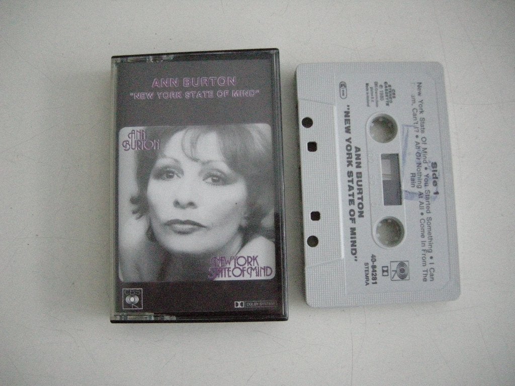 Ann Burton New York State Of Mind / promo - zgan, Ophalen, Zo goed als nieuw, 1 bandje, Origineel