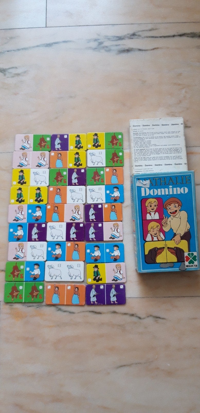 domino spel., Ophalen of Verzenden, Gebruikt