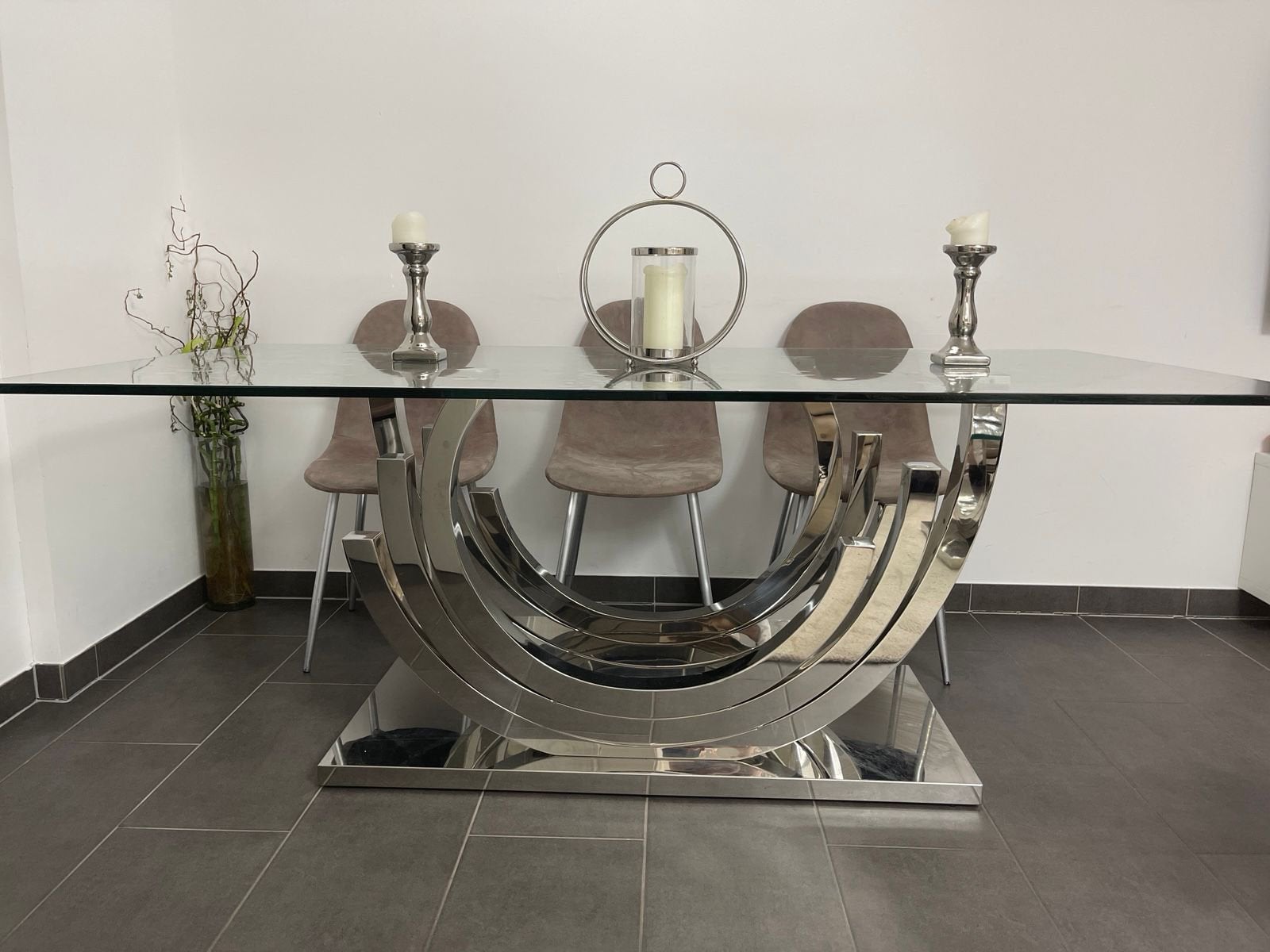 Mooie elegante eet en bank Tafels te koop, Huis en Inrichting, Tafels | Salontafels, 100 tot 150 cm, Nieuw, Minder dan 50 cm, Rechthoekig