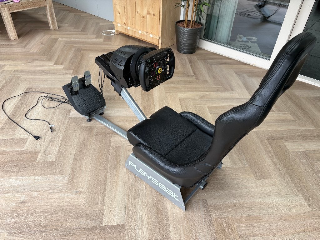 Playseat met Thrustmaster F1 racestuur en pedalen, Ophalen, Zo goed als nieuw, Playseat of Racestoel, PlayStation 3