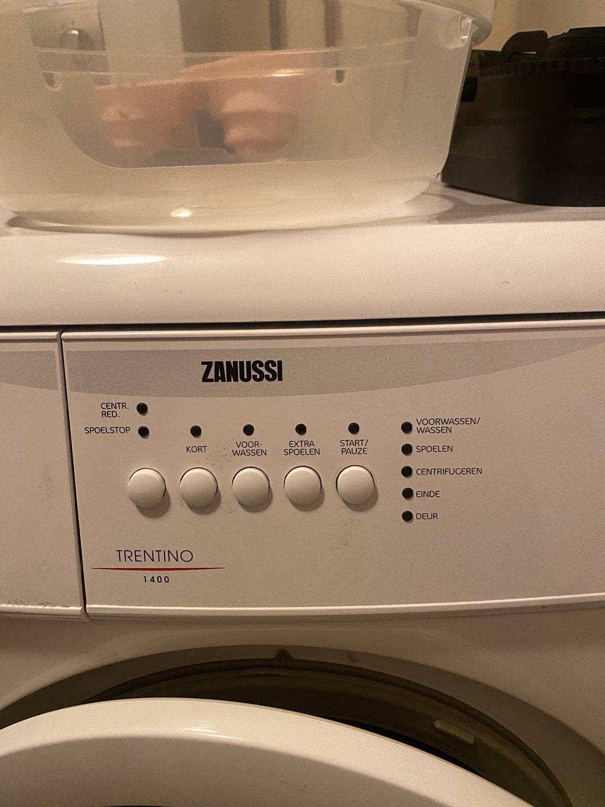 Zanusi, Witgoed en Apparatuur, Wasmachines, Ophalen, Zo goed als nieuw, 85 tot 90 cm, 1200 tot 1600 toeren