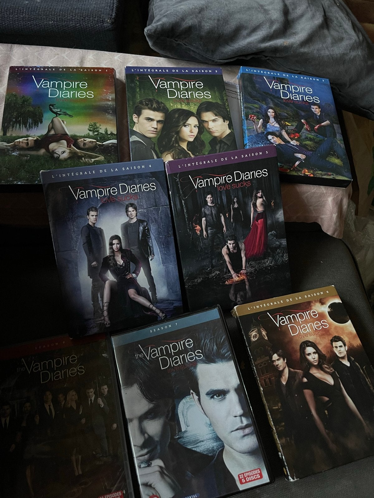 The Vampire Diaries DVD Boxsets Seizoen 1-8, Vanaf 16 jaar, Drama, Ophalen of Verzenden, Zo goed als nieuw