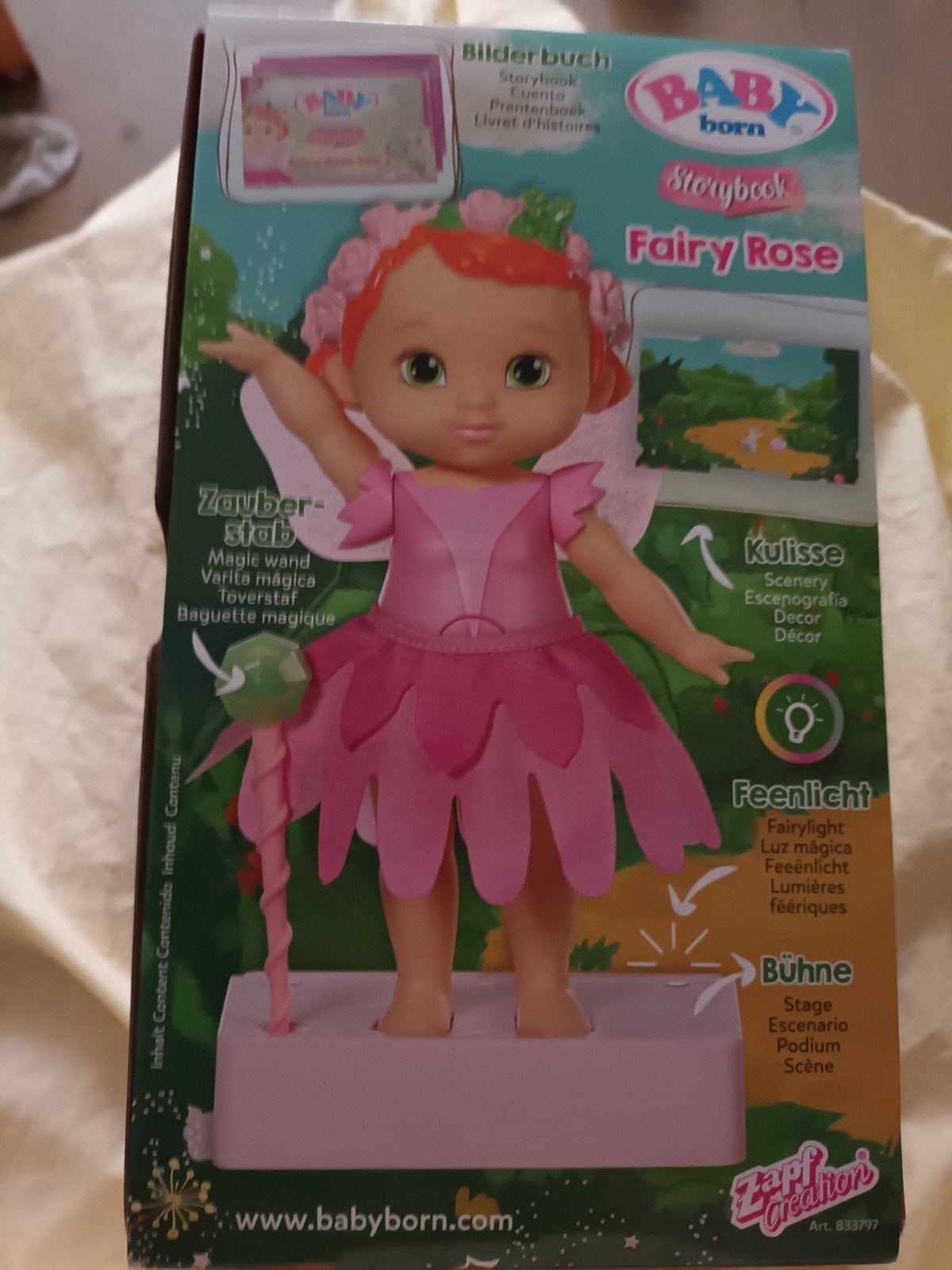 Baby born fairy rose, Verzamelen, Ophalen of Verzenden, Pop