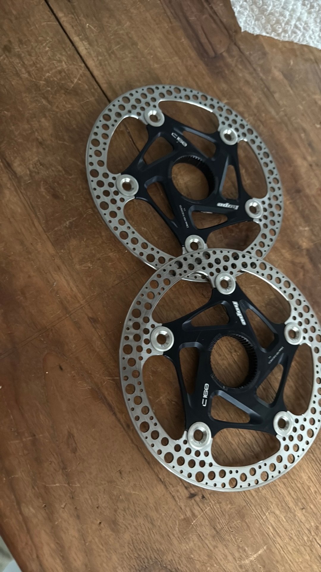 Hope floating rotor 160 mm remschijven, Fietsen en Brommers, Fietsonderdelen, Ophalen of Verzenden, Zo goed als nieuw
