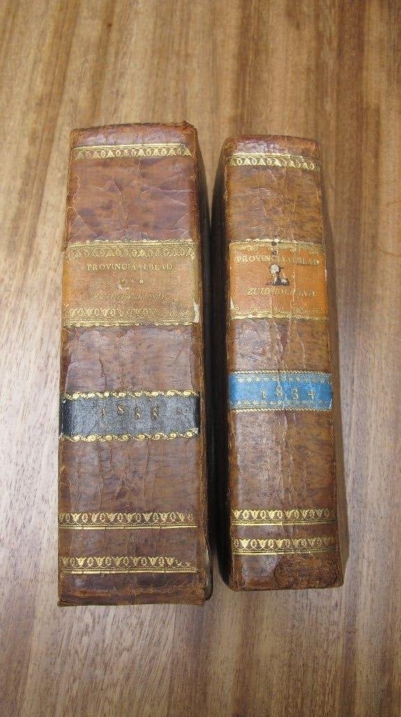 Provinciaalbladen zuid holland, Boeken, Gelezen, Ophalen of Verzenden, Diverse, 19e eeuw