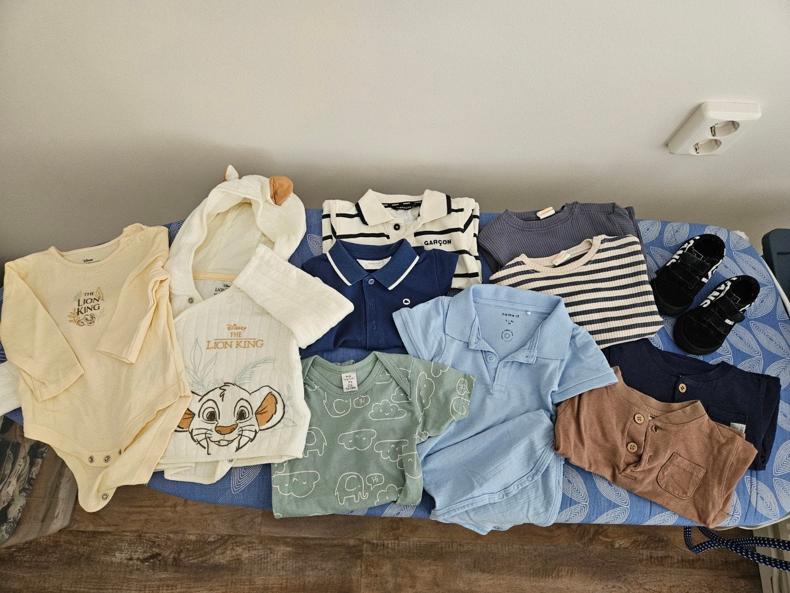 Babykleding pakket - maat 74 (o.a. Mayoral, Name It, Vans), Ophalen of Verzenden, Gebruikt, Jongetje, Overige typen