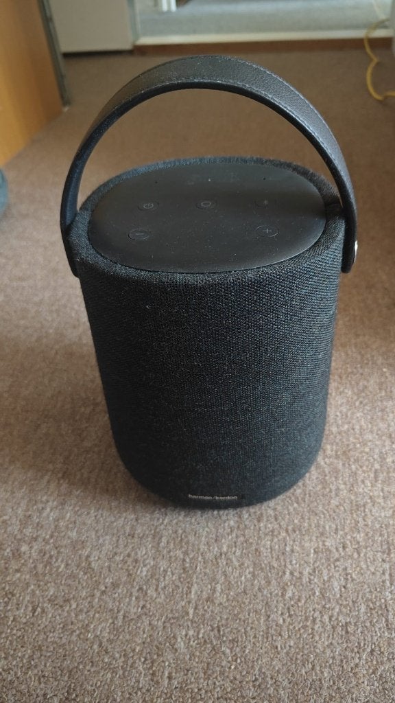 Harman Kardon Citation 200 – Draagbare Slimme Speaker Zwart, Gebruikt, Inclusief kabels, Ophalen of Verzenden, Draagbare speaker