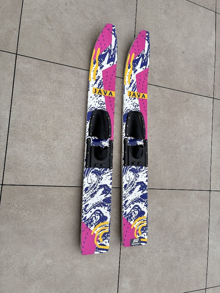 Plastimo Kinderwaterski’s (114 cm), Watersport en Boten, Waterski's, Ophalen, Zo goed als nieuw, Minder dan 130 cm, Waterski's