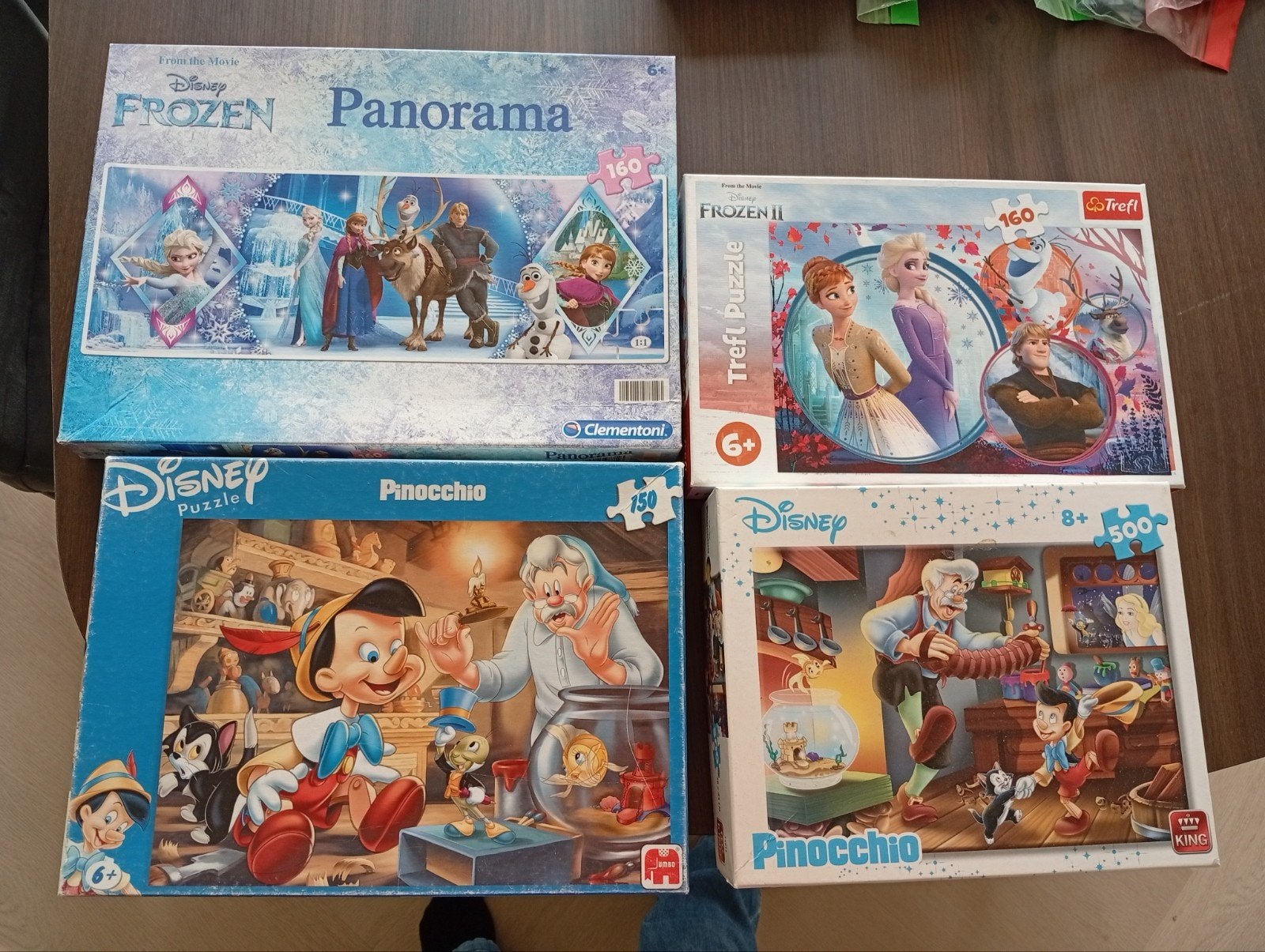 Puzzel set, Ophalen, 10 tot 50 stukjes