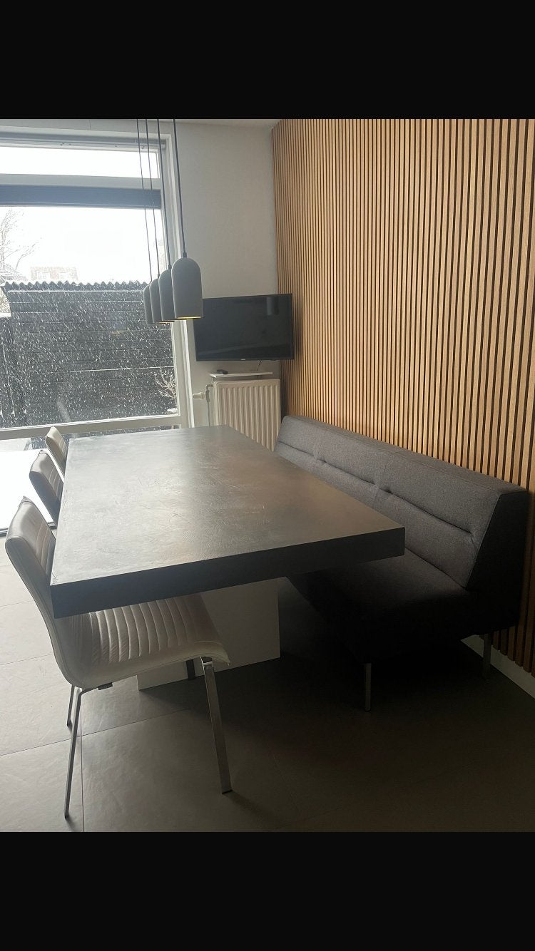 Eettafel beton cire 2.20 lang bij 1.00 breed, Ophalen